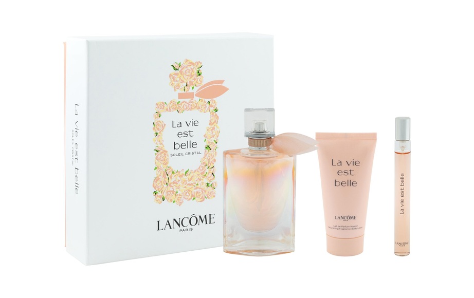 Lancôme La Vie est Belle Soleil Cristal Sets mit Düften
