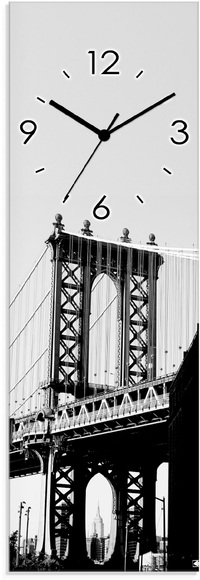 Artland Wanduhr »Dumbo Manhattan Bridge New York«