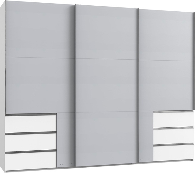 Fresh To Go Schwebetürenschrank »Level«, mit Schubkästen
