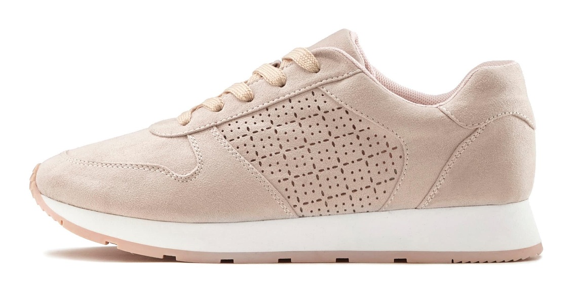 LASCANA Sneaker, mit filigranen Cut-Outs VEGAN