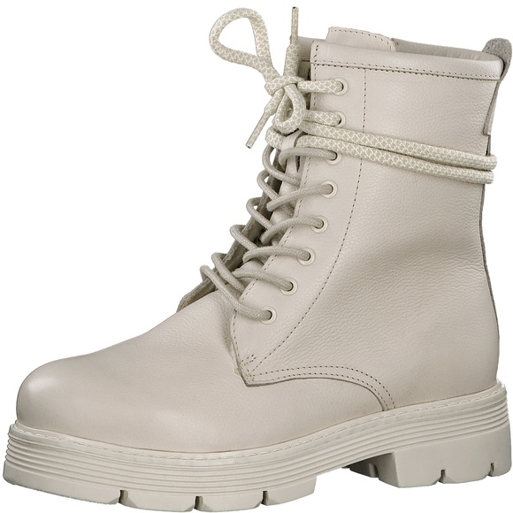 MARCO TOZZI Winterboots, mit kontrastfarbenen Schnürsenkeln