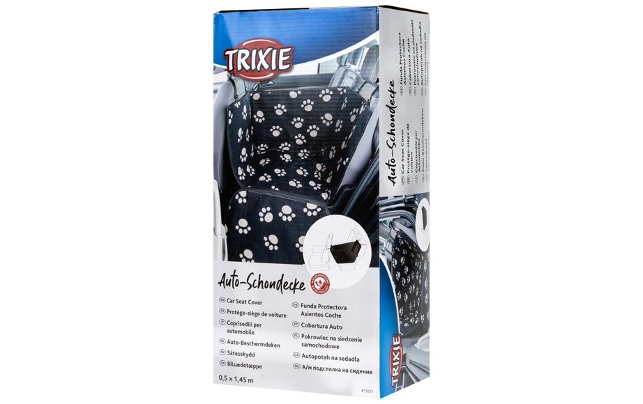 Trixie Auto-Schondecke 65x145cm mit Pfoten