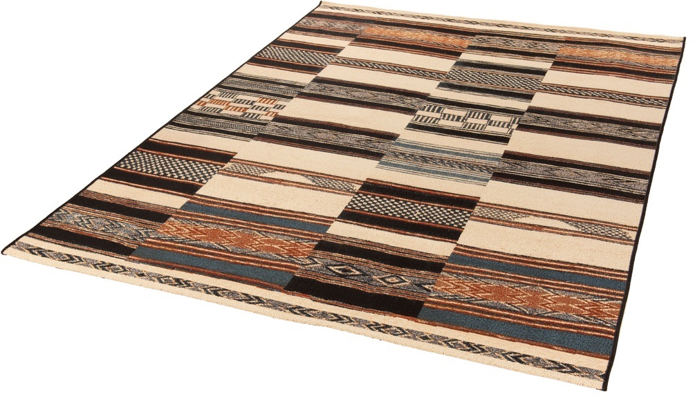 Gino Falcone Teppich »Outdoor-Africa 41«, rechteckig, Flachgewebe, In- und Outdoor geeignet, Wohnzimmer