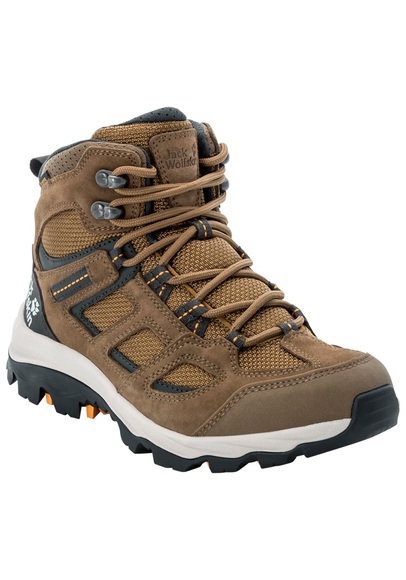 Jack Wolfskin Wasserdichte Frauen Wanderschuhe Vojo 3 Texapore Mid Women 41 braun brown / apricot