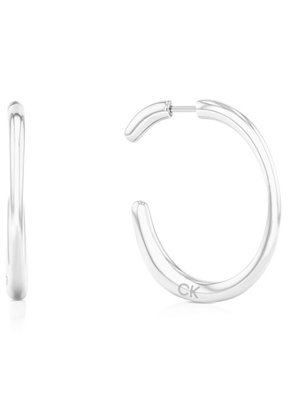 Calvin Klein Paar Creolen »Schmuck Edelstahl Ohrschmuck Damenohrringe DROPS«, zu Hoodie, Shirt, Jeans, Sneaker, Jacke, Calvin Klein Underwear!