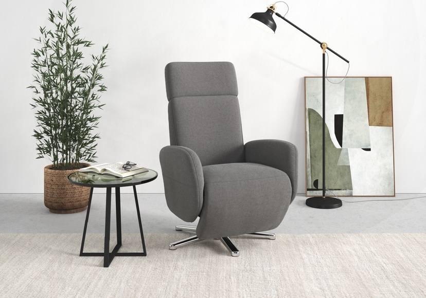 sit&more TV-Sessel, wahlweise mit 2 Motoren und Akku und Aufstehhilfe