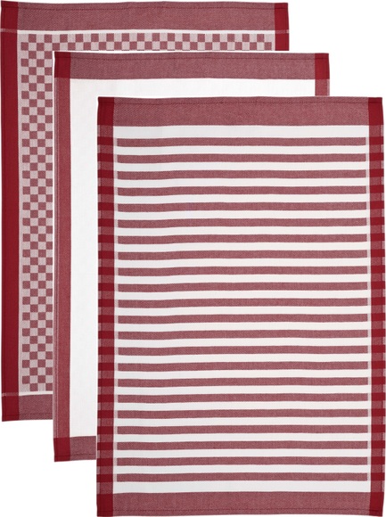 ROSS Geschirrtuch »SUPERIOR«, (Set, 3 tlg., 3x Geschirrtuch 50x70 cm)