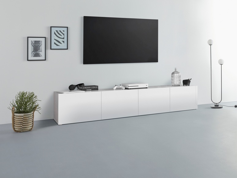 borchardt Möbel Lowboard »Sophia«, Breite 200 cm mit 4 Türen, stehend und hängend