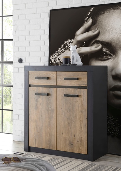 my home Kommode »Bruegge«, mit einer dekorativen Rahmenoptik