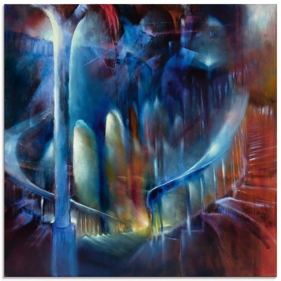 Artland Glasbild »Treppenhaus«