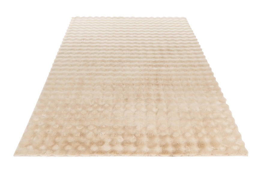 Obsession Teppich »My Aspen 485«, rechteckig, Uni Farben, besonders weich, Hoch-Tief Effekt, handgetuftet