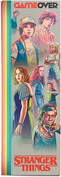 Reinders! Poster »Stranger things - game over«