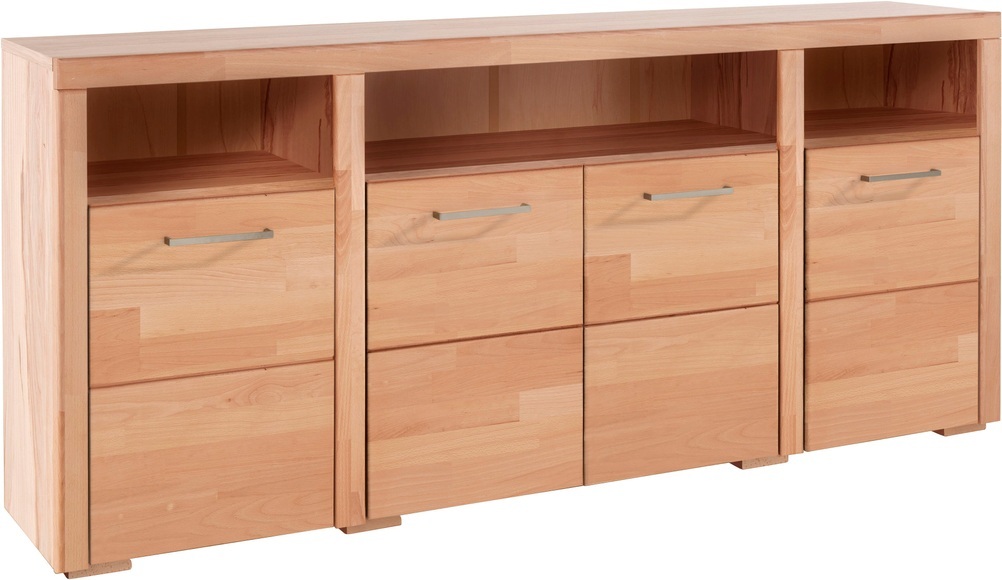 Woltra Sideboard »Falco«, Fronten in Massivholz