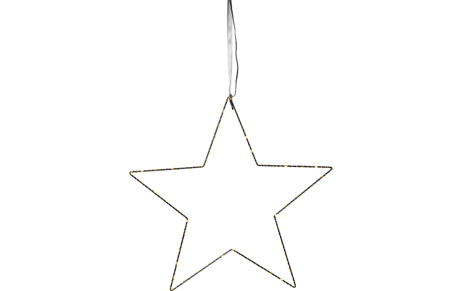 StarTrading - (Ø45cm) Weihnachts LED Deko Licht Stern Hängelampe - Warmweiss