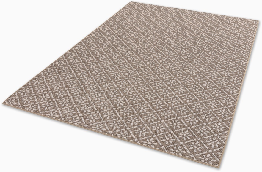 SCHÖNER WOHNEN-Kollektion Teppich »Parkland 6351 221«, rechteckig, 5 mm Höhe, In- und Outdoor geeignet, eleganter Flachflorteppich