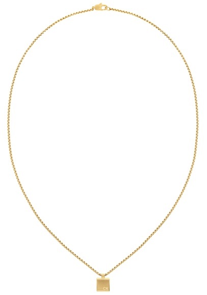 Calvin Klein Kette mit Anhänger »Schmuck Edelstahl Halsschmuck Halskette Venezianerkette SQUARES«, zu Hoodie, Shirt, Jeans, Sneaker, Jacke, Calvin Klein Underwear!