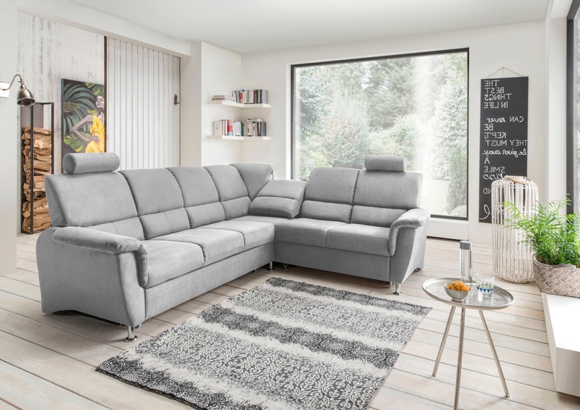 Home affaire Ecksofa »Pisa«, mit Bettfunktion und Bettkasten