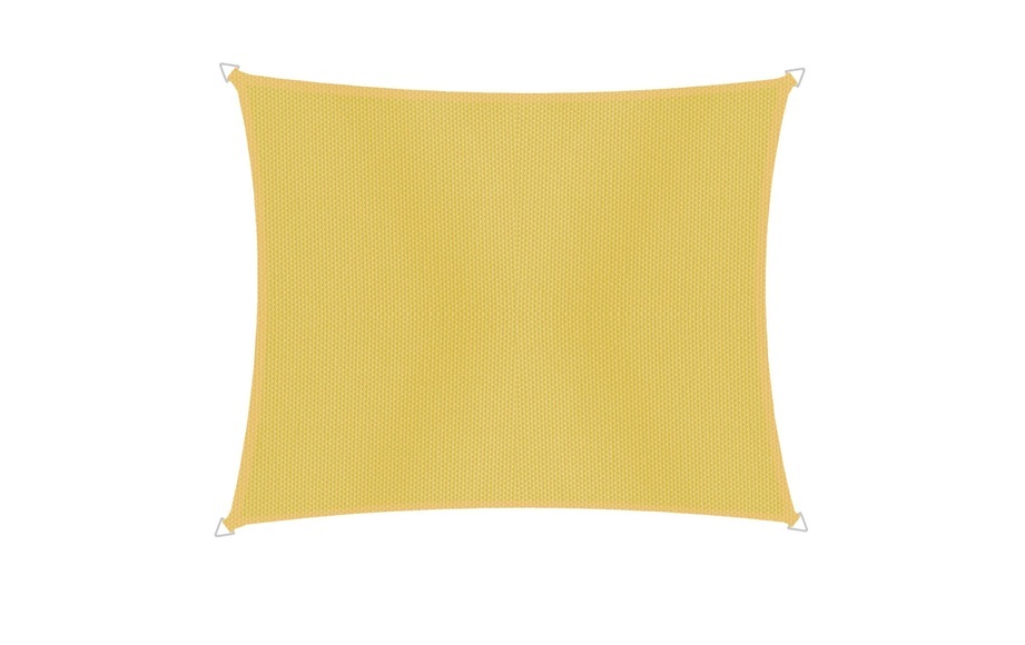 Windhager Sonnensegel »Sonnensegel Rechteck 4x5, gelb«