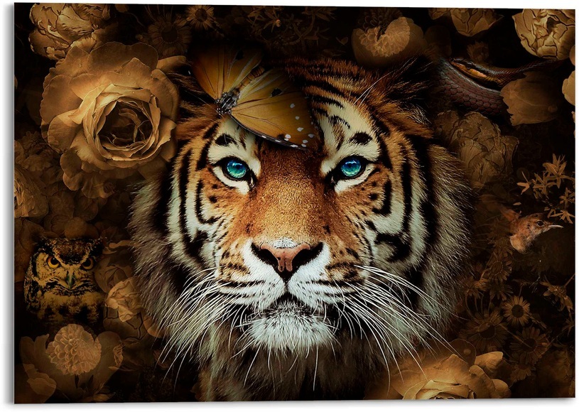 Platinum Acrylglasbild »Tiger«