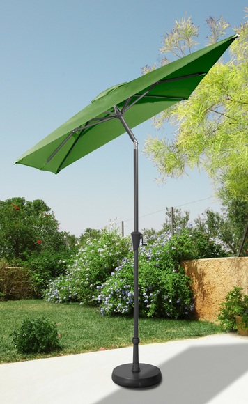 garten gut Sonnenschirm, abknickbar, ohne Schirmständer