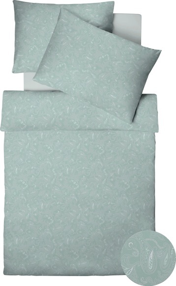 fleuresse Bettwäsche »Vegan 4121«, (2 tlg.), Paisley in Love