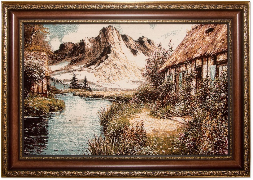 morgenland Wandteppich »Bild-Teppich Figurativ 85 x 60 cm«, rechteckig, 0,6 mm Höhe, besonders weich durch Microfaser