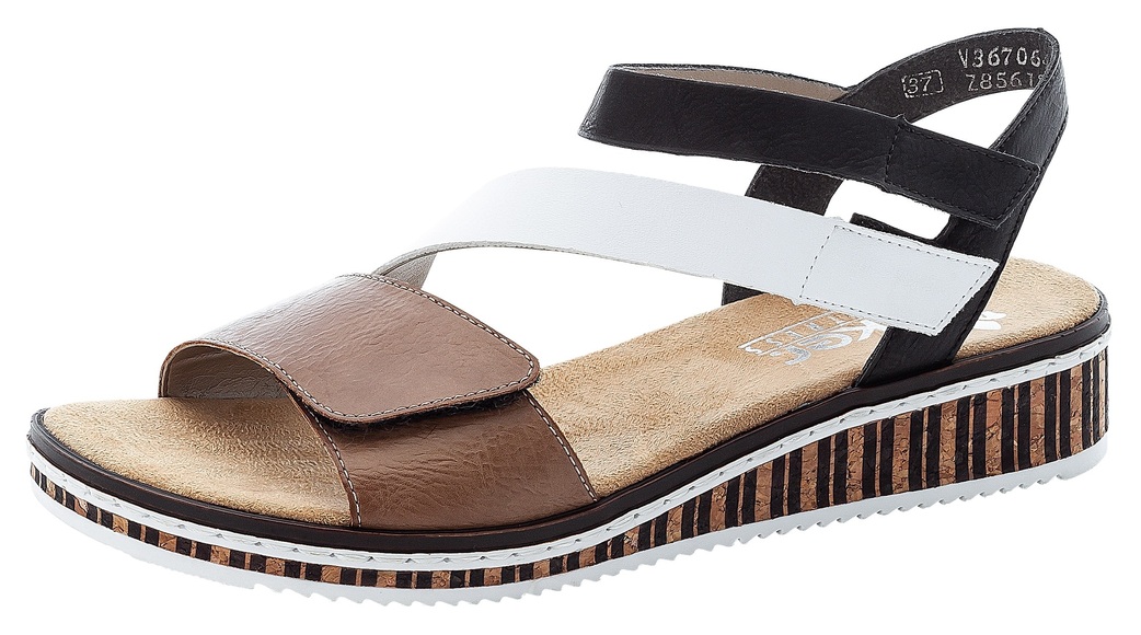 Rieker Riemchensandale, im modernen Look