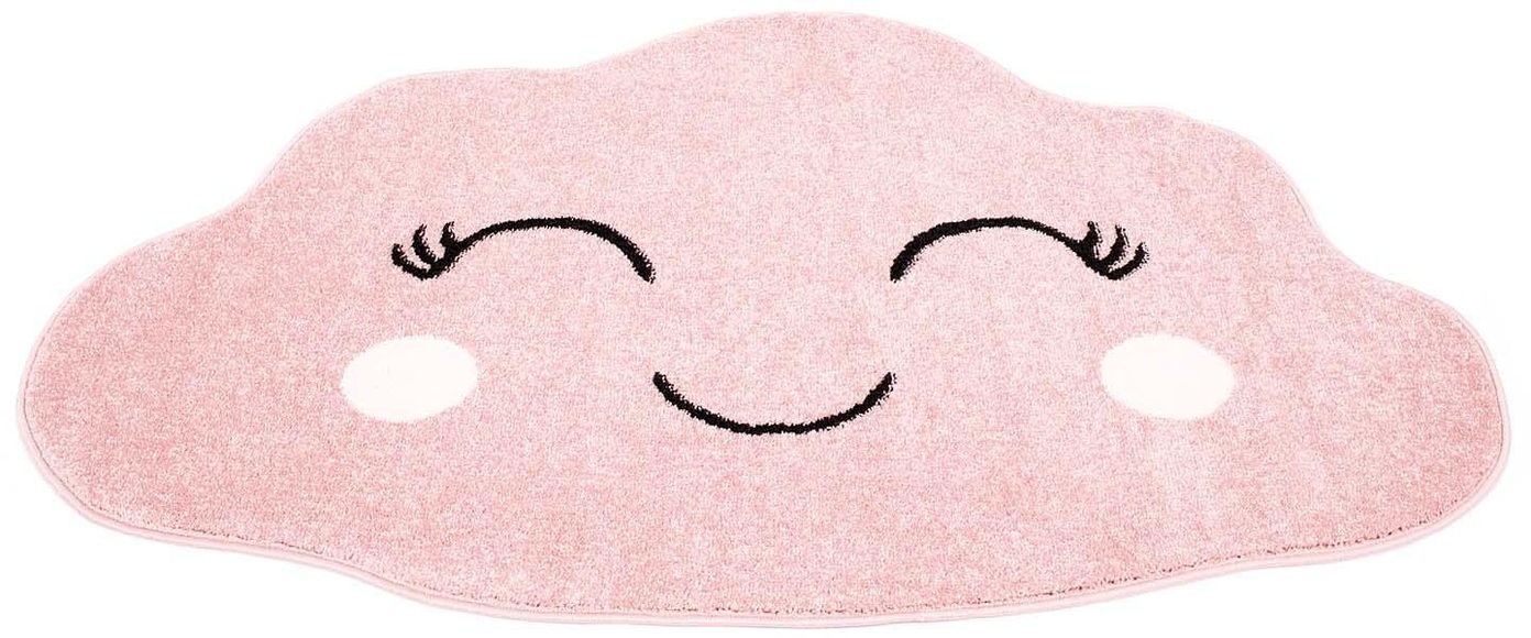 Carpet City Kinderteppich »Bubble Kids 1324-X«, wolkenförmig, 12 mm Höhe, Wolken Motiv, Kinderzimmer