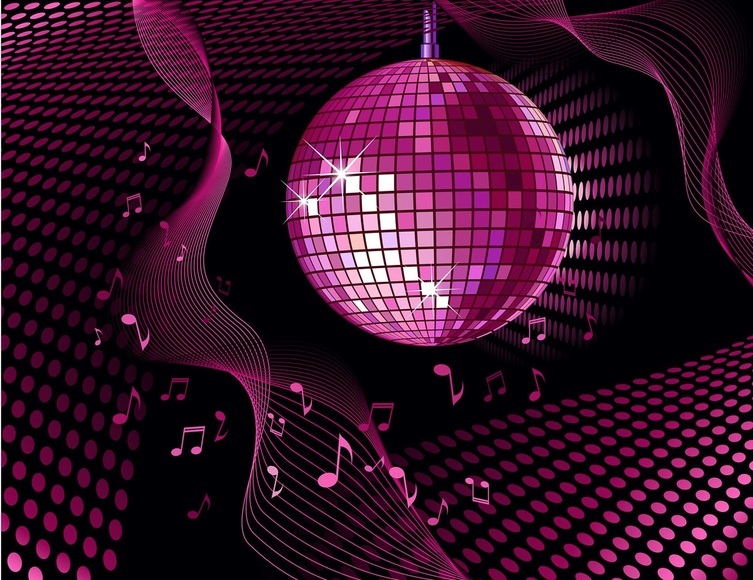 Papermoon Fototapete »Disco-Ball«, samtig, Vliestapete, hochwertiger Digitaldruck