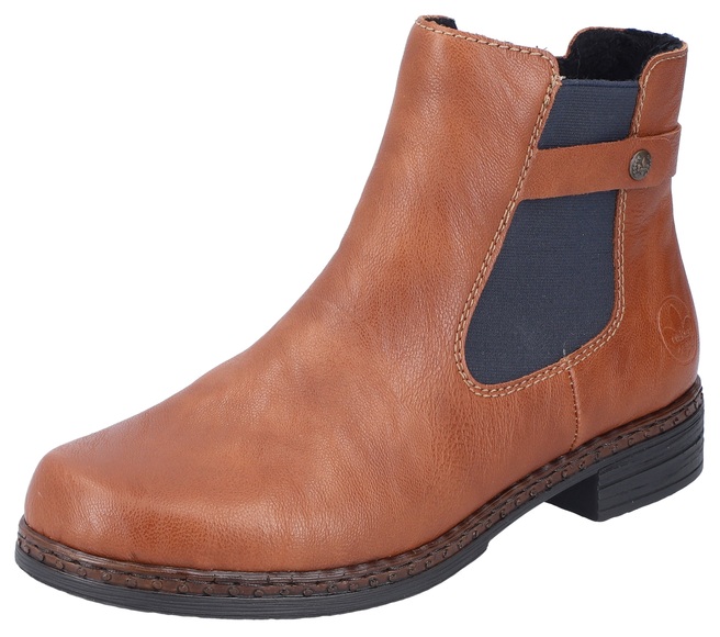Rieker Chelseaboots, mit Zierriemchen am Schaft