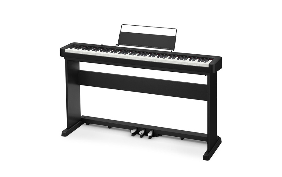 CASIO CDP-S160 - Digital Pianoset mit Dreifach-Pedalleiste (Schwarz)
