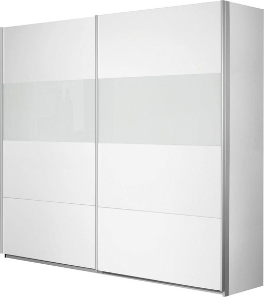 rauch ORANGE Schwebetürenschrank »Quadra«, mit Glaselementen