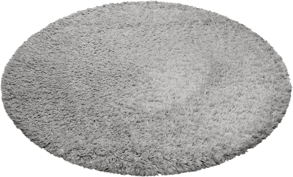 Esprit Hochflor-Teppich »YOGI«, rund, 50 mm Höhe