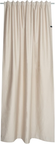 SCHÖNER WOHNEN-Kollektion Vorhang »Soft«, (1 St.), mit Lederapplikation