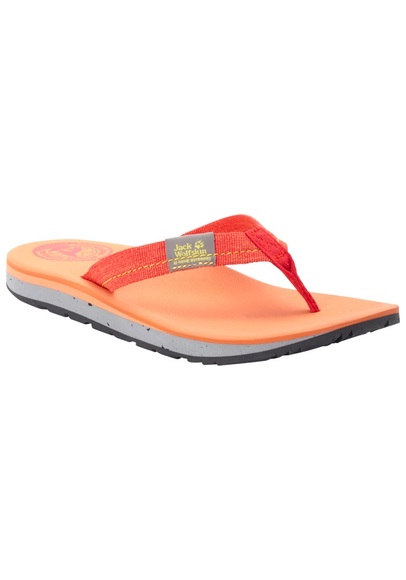 Jack Wolfskin Zehentrenner-Sandale Frauen Beachster Women 42 orange