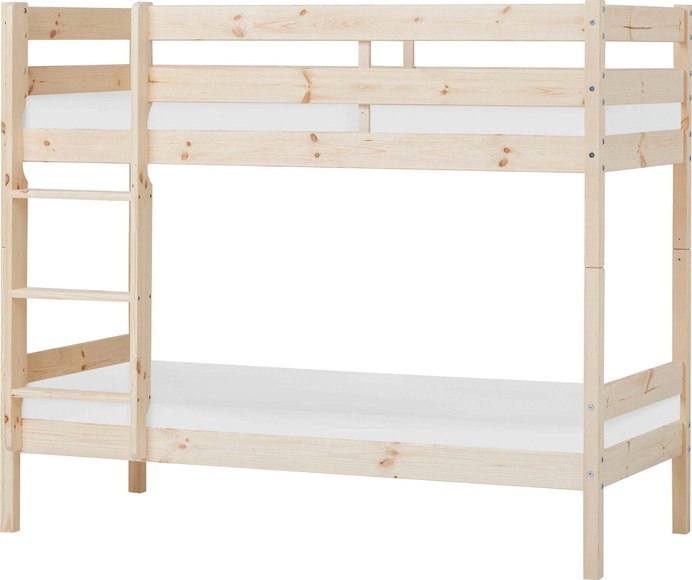 Hoppekids Etagenbett »ECO Comfort«, aus Massivholz, wahlweise mit Lattenrost und Matratze, Grösse wählbar