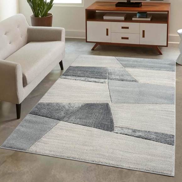 Carpet City Teppich »BONITO 9053«, rechteckig, Flachflor, Hochtief-Muster