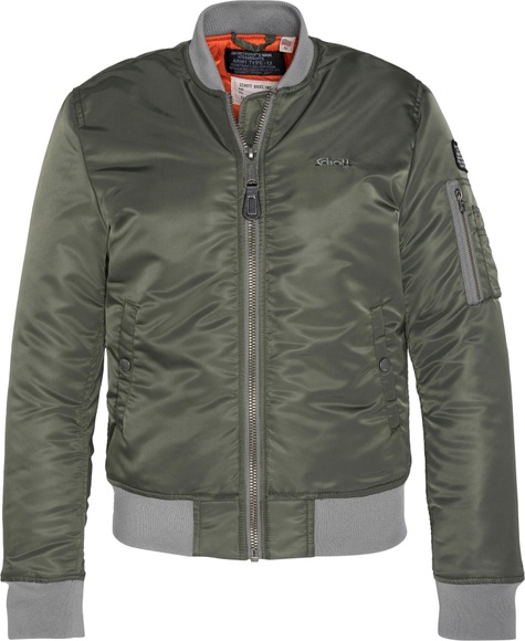 Schott NYC Bomberjacke, mit zusätzlichen Armtaschen
