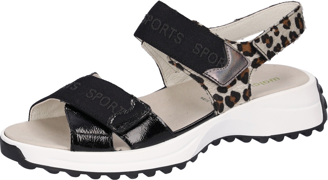 Waldläufer Sandale »H-Trixi«, Sommerschuh, Sandalette, Keilabsatz, in Komfortweite H (= sehr weit)
