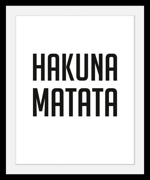 Bild »Hakuna Matata«