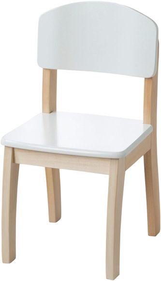 Kinderstuhl Holz (Farbe: weiß)