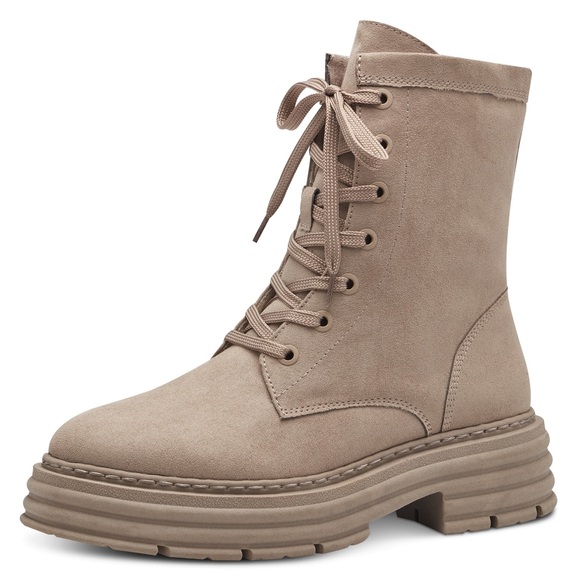 MARCO TOZZI Schnürboots, im monochromen Look