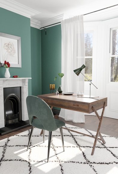 HOMING Gardine »Lisa«, (1 St.), uni, Wohnzimmer, Schlafzimmer, transparent