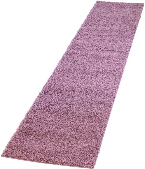 Hochflor-Läufer, »Pastell Shaggy300«, Carpet City, rechteckig, Höhe 30 mm, maschinell gewebt