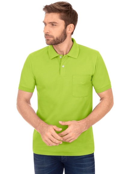 Trigema Poloshirt, mit Brusttasche