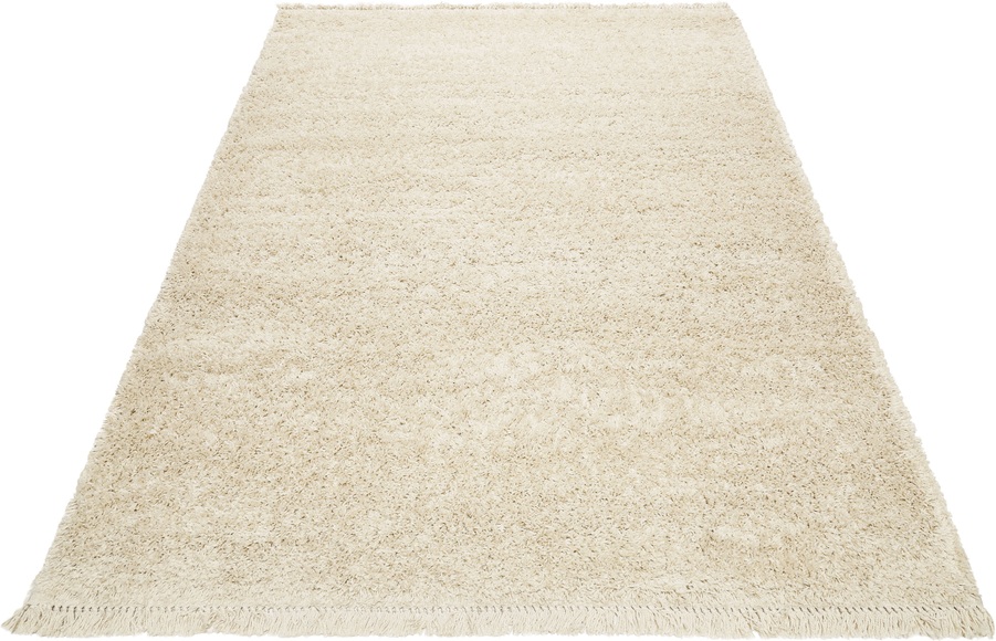 Wecon home Hochflor-Teppich »STUDIO zero«, rechteckig, 35 mm Höhe, Wohnzimmer, Berber Optik