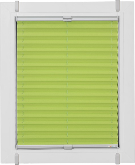 sunlines Plissee »One Size Style Crepe«, blickdicht, ohne Bohren, verspannt