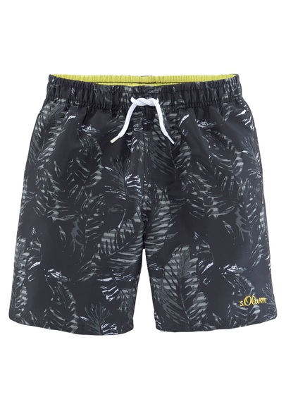 s.Oliver Beachwear Badeshorts, mit kontrastfarbenem Detail