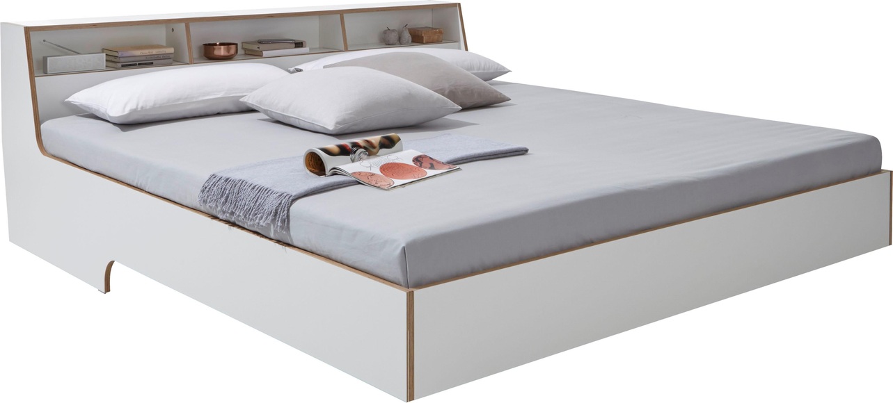 Müller SMALL LIVING Bett »Slope«, in 3 Breiten, ausgezeichnet mit dem German Design Award - Special 2017