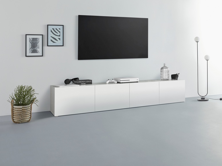 borchardt Möbel Lowboard »Sophia«, Breite 200 cm mit 4 Türen, stehend und hängend